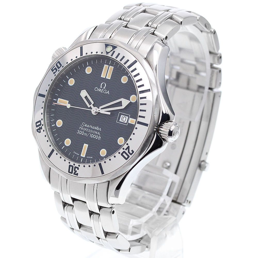 OMEGA Seamaster300 Professional 2542.80 Date Navy Dial Quartz Men's Watch_910040