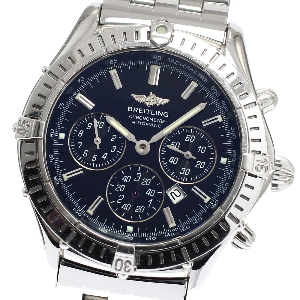 BREITLING Shadow flyback A35312 Chronograph black Dial Automatic Men's Watch_910051