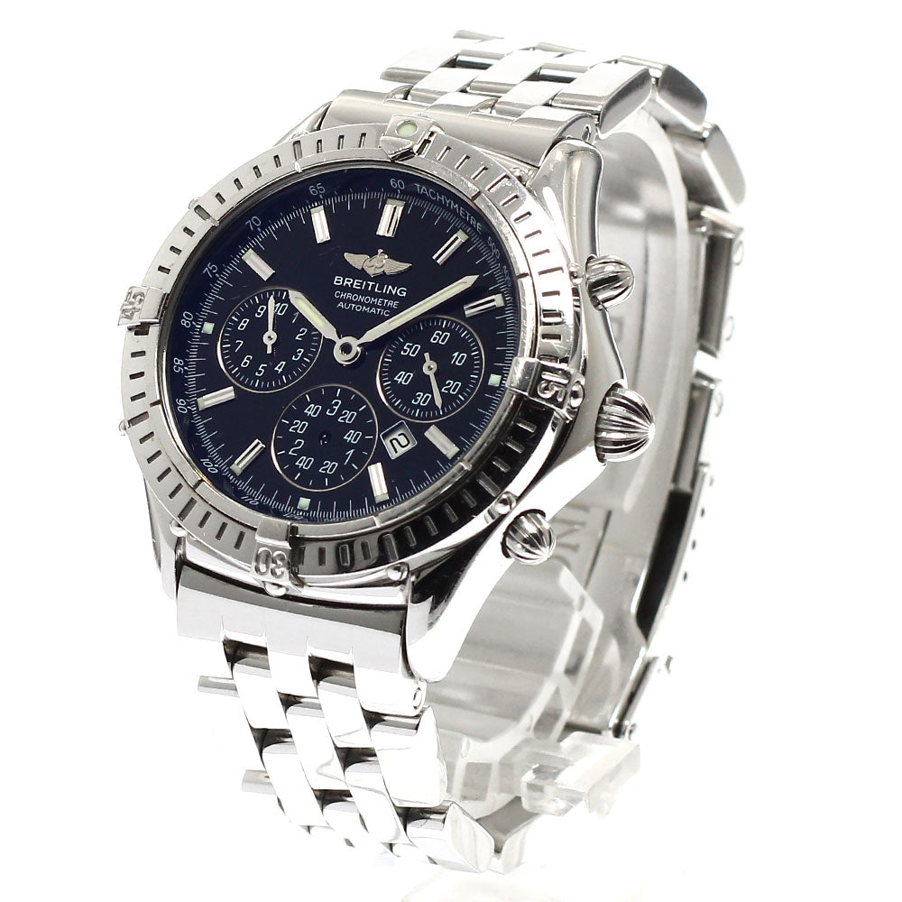 BREITLING Shadow flyback A35312 Chronograph black Dial Automatic Men's Watch_910051