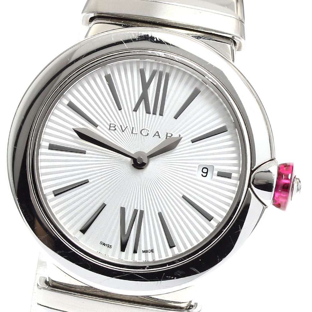 BVLGARI Le chair LU28S/102195 Date Silver Dial Quartz Ladies Watch_910053