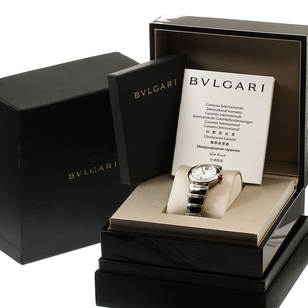 BVLGARI Le chair LU28S/102195 Date Silver Dial Quartz Ladies Watch_910053