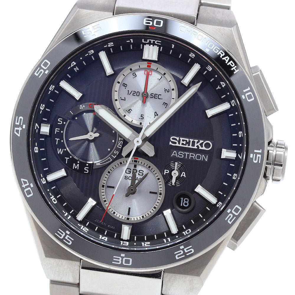 SEIKO Astron Nexter SBXC151/5X83-0AA0-1 GPS Solar Powered Radio Men's_910054