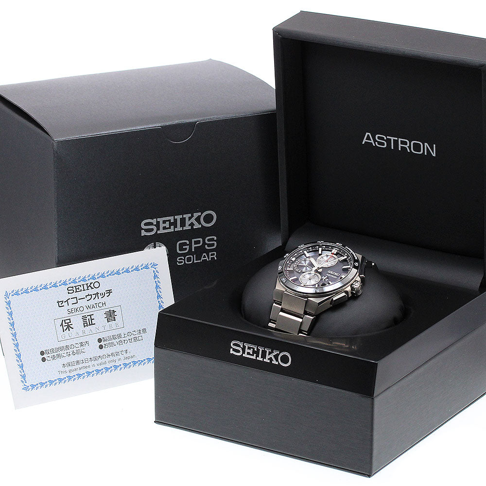 SEIKO Astron Nexter SBXC151/5X83-0AA0-1 GPS Solar Powered Radio Men's_910054
