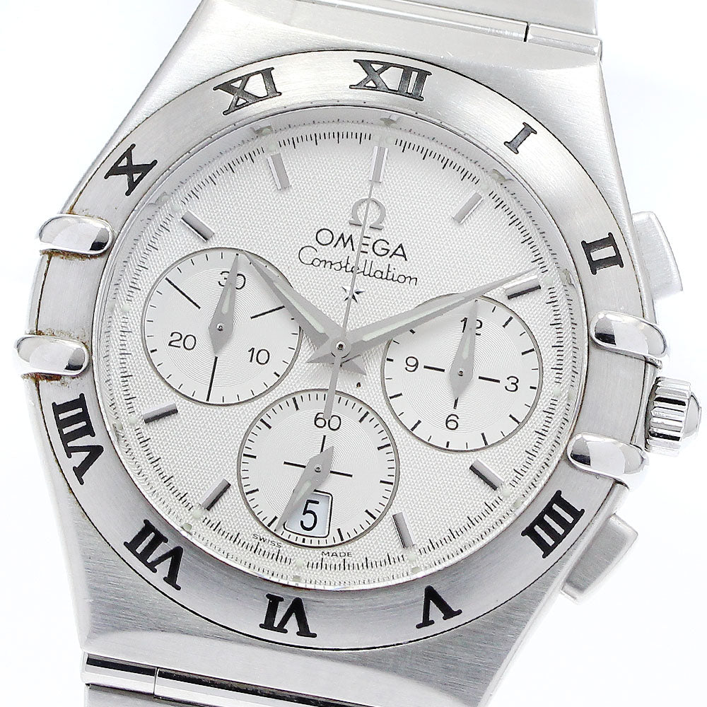 OMEGA Constellation 1542.30 Chronograph Silver Dial Quartz Men's Watch_910074