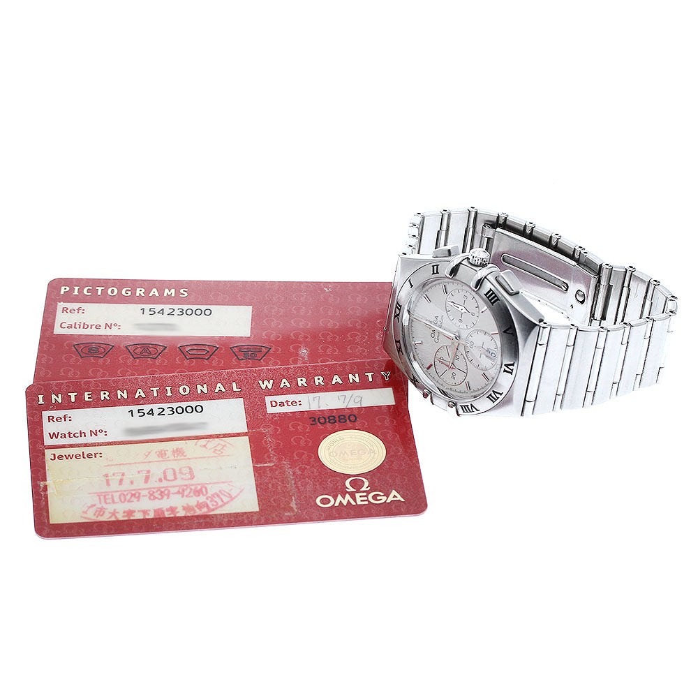 OMEGA Constellation 1542.30 Chronograph Silver Dial Quartz Men's Watch_910074