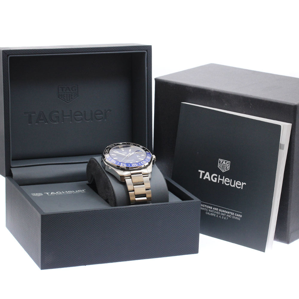 TAG HEUER Aqua racer WAY201T-0 Caliber 7 GMT Automatic Men's Watch_910077