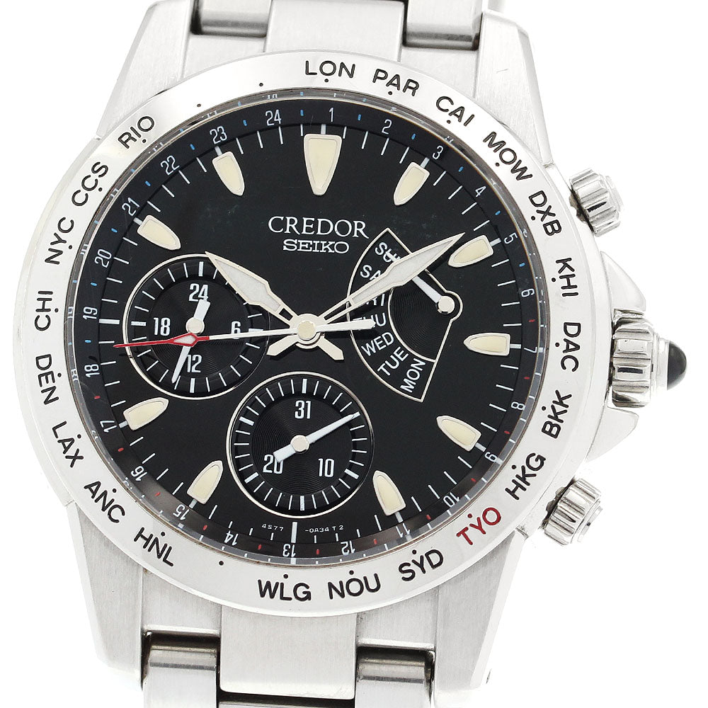 SEIKO CREDOR Phoenix World Time GCBG987/4S77-0A40 Automatic Men's Watch_910080