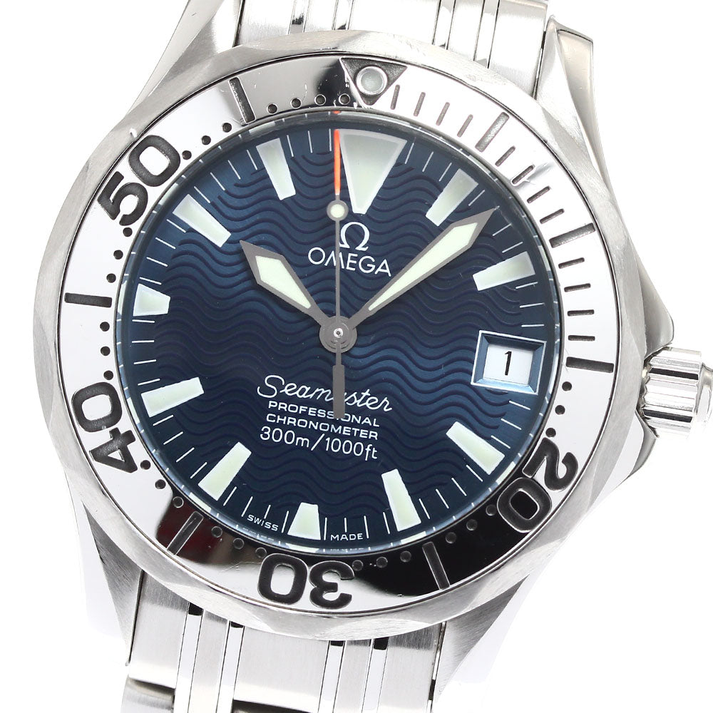 OMEGA Seamaster 300m Jacques Mayol 1999 Date Automatic Boy's Watch_910087