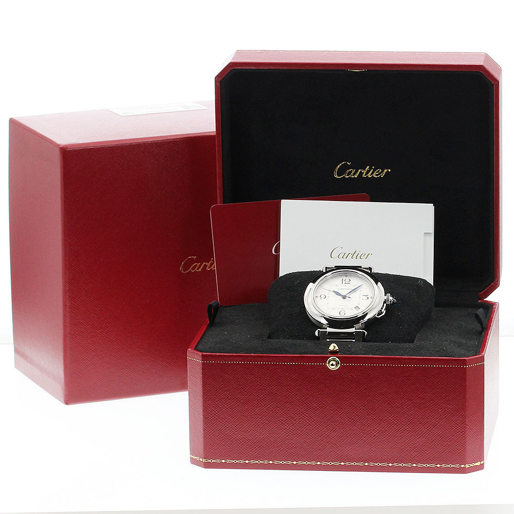 CARTIER Pasha de Cartier WSPA0009 Date Silver Dial Automatic Men's Watch_910101