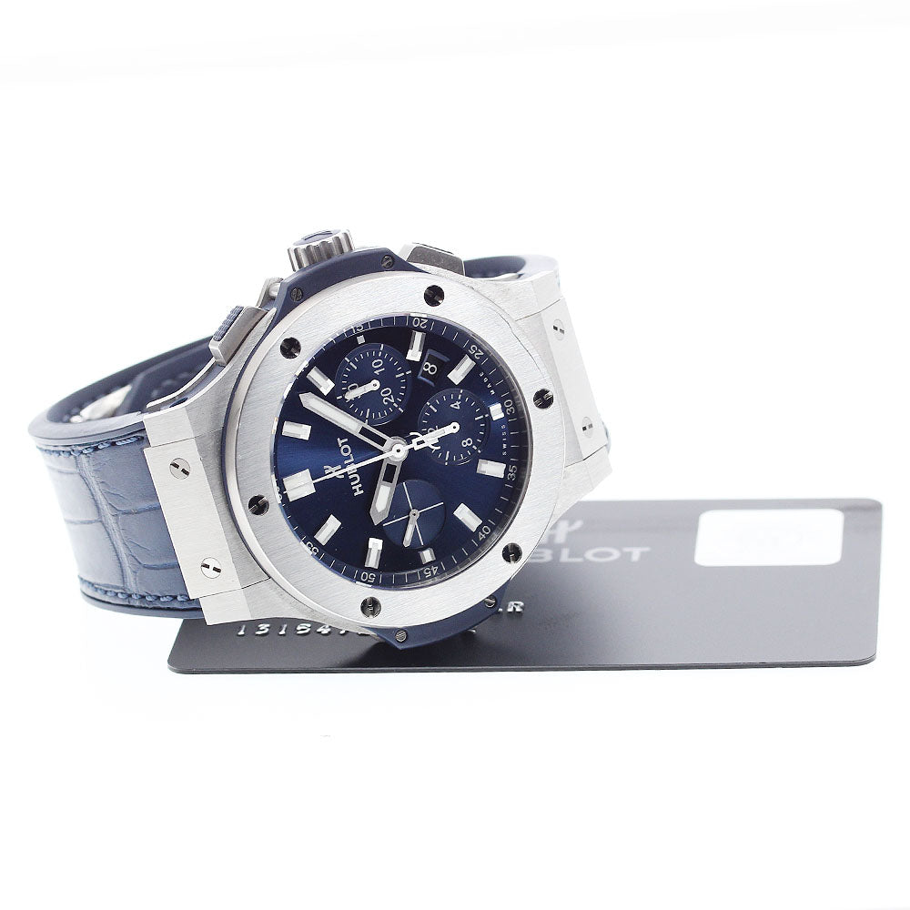 HUBLOT Big Bang Steel Blue 301.SX.7170.LR Chronograph Date blue Dial Automatic Men's Watch_910116
