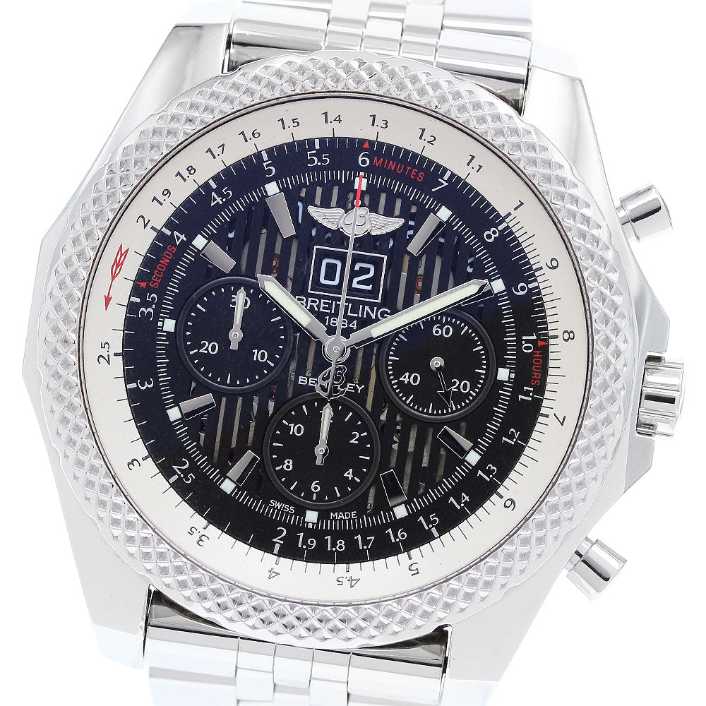 BREITLING Bentley 6.75 Speed A44364 Date Chronograph Automatic Mens Watch_910144