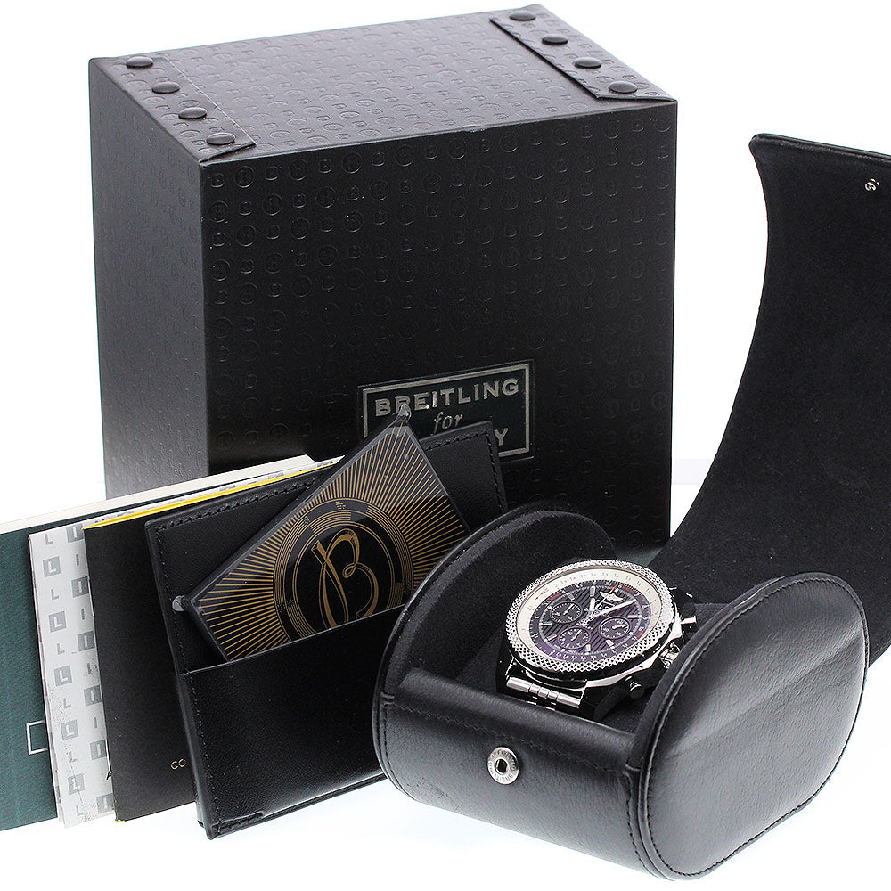 BREITLING Bentley 6.75 Speed A44364 Date Chronograph Automatic Mens Watch_910144