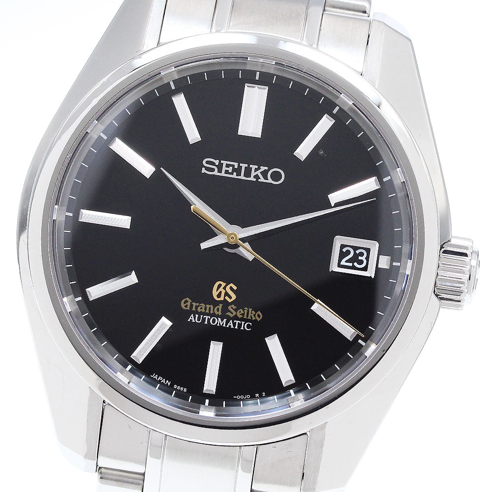 SEIKO Grand Seiko 9S65-00K0/SBGR083 black Dial Automatic Men's Watch_910157