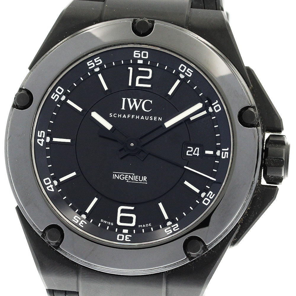 IWC SCHAFFHAUSEN Ingenieur Automatic AMG Black Series IW322503 Date black Dial Automatic Men's Watch_910170