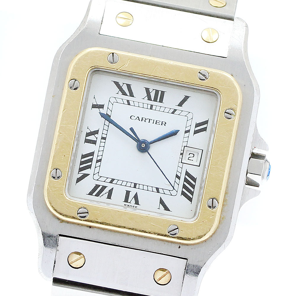 CARTIER Santos Galbe LM Ref unknown white Dial Automatic Men's Watch_910171