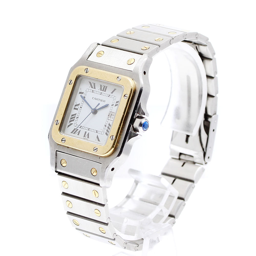 CARTIER Santos Galbe LM Ref unknown white Dial Automatic Men's Watch_910171