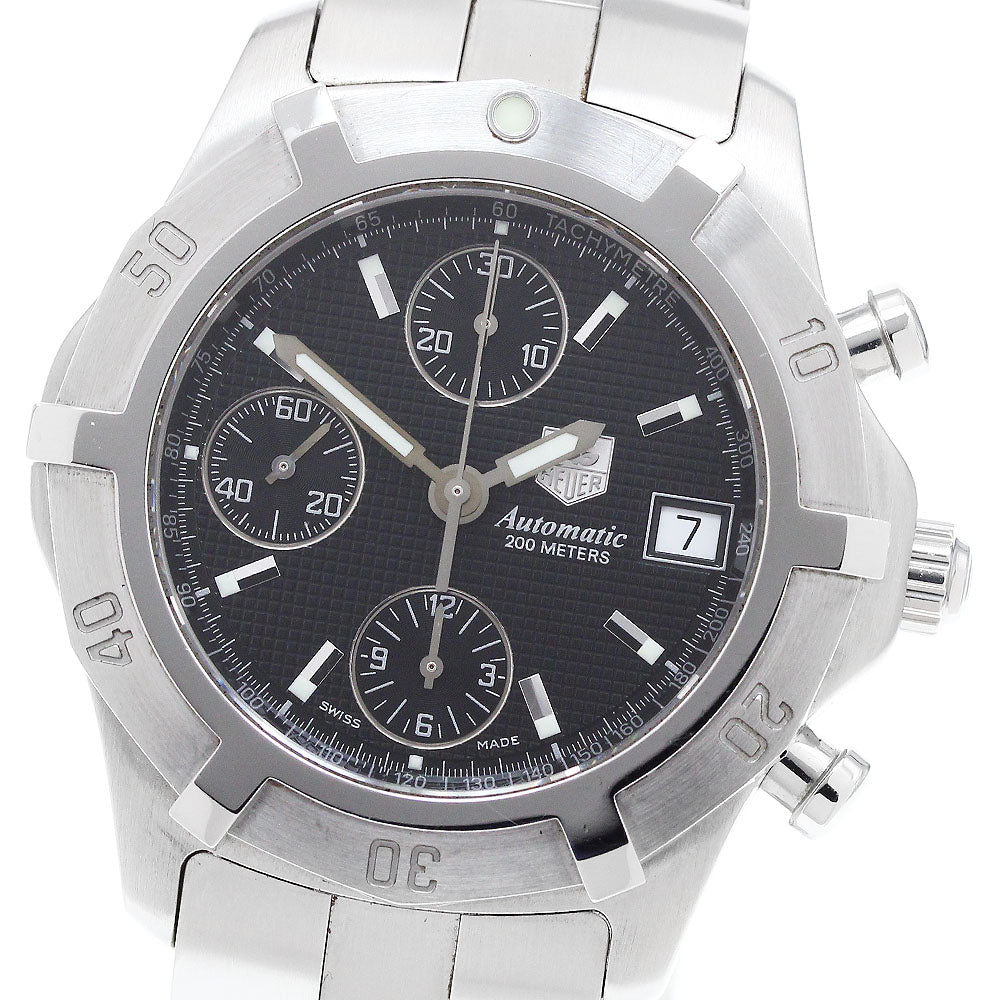 TAG HEUER Exclusive CN2111 Date Chronograph black Dial Auto Men's Watch_910184
