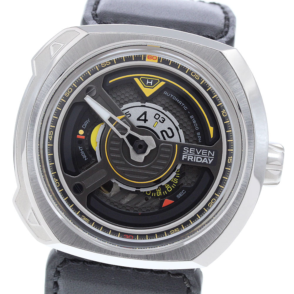 SEVENFRIDAY blade SF-W1 Small seconds black Dial Automatic Men's Watch_910193