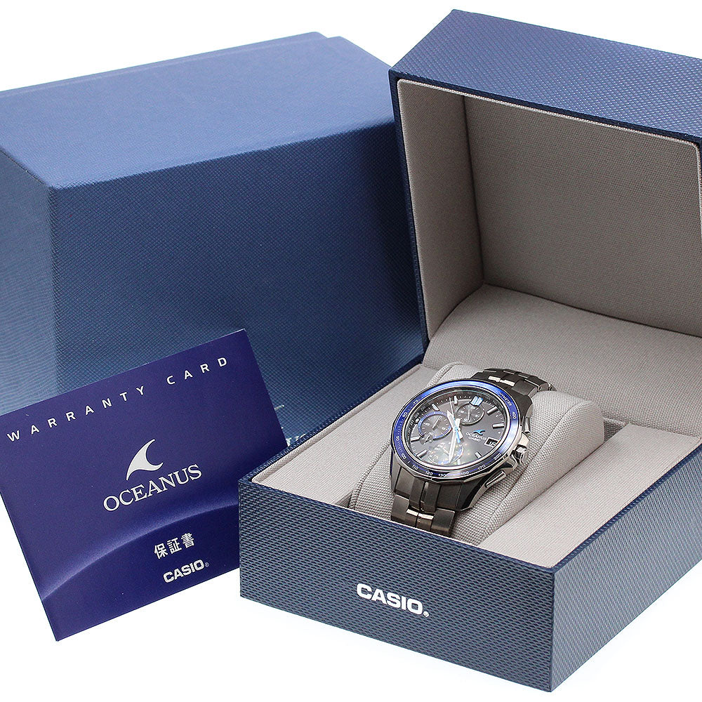 CASIO Oceanus Manta S7000 Series OCW-S7000-1AJF Solar Powered Radio Men's_910196