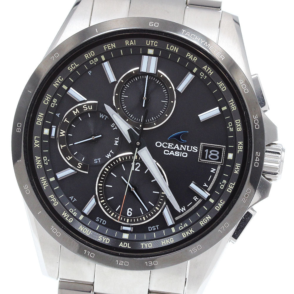 CASIO Oceanus Classic Line OCW-T2600J-1AJF Solar Powered Radio Men's_910197