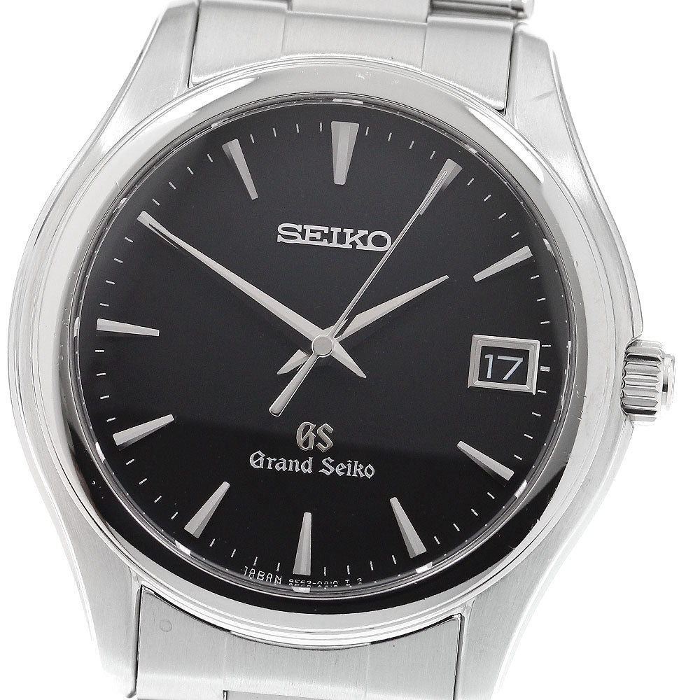SEIKO Grand Seiko SBGX041/9F62-0A10 Date black Dial Quartz Men's Watch_910198