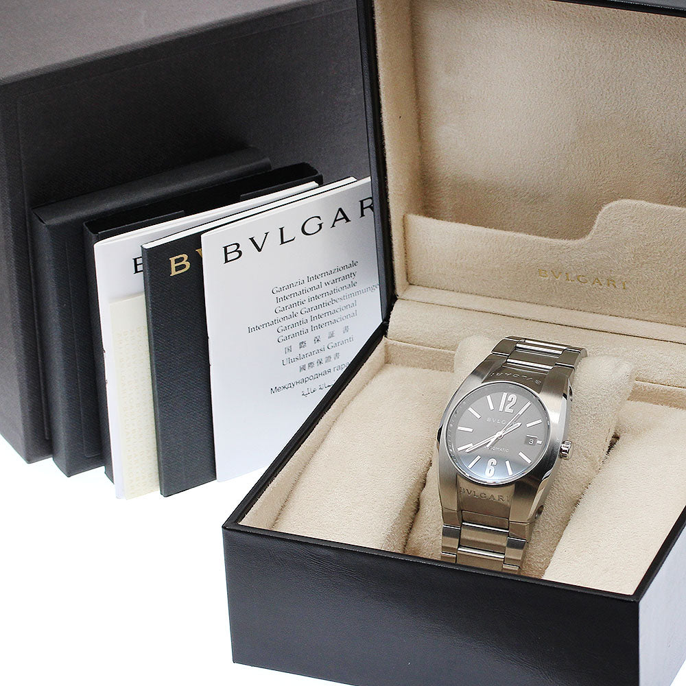 BVLGARI Elgon EG40S Date black Dial Automatic Men's Watch_910216