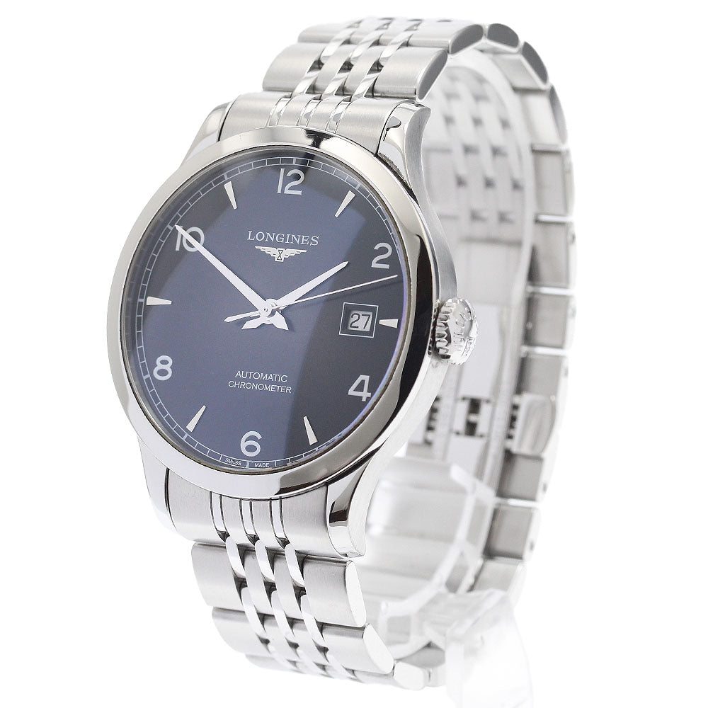 LONGINES record L2.820.4 Date black Dial Automatic Men's Watch_910229