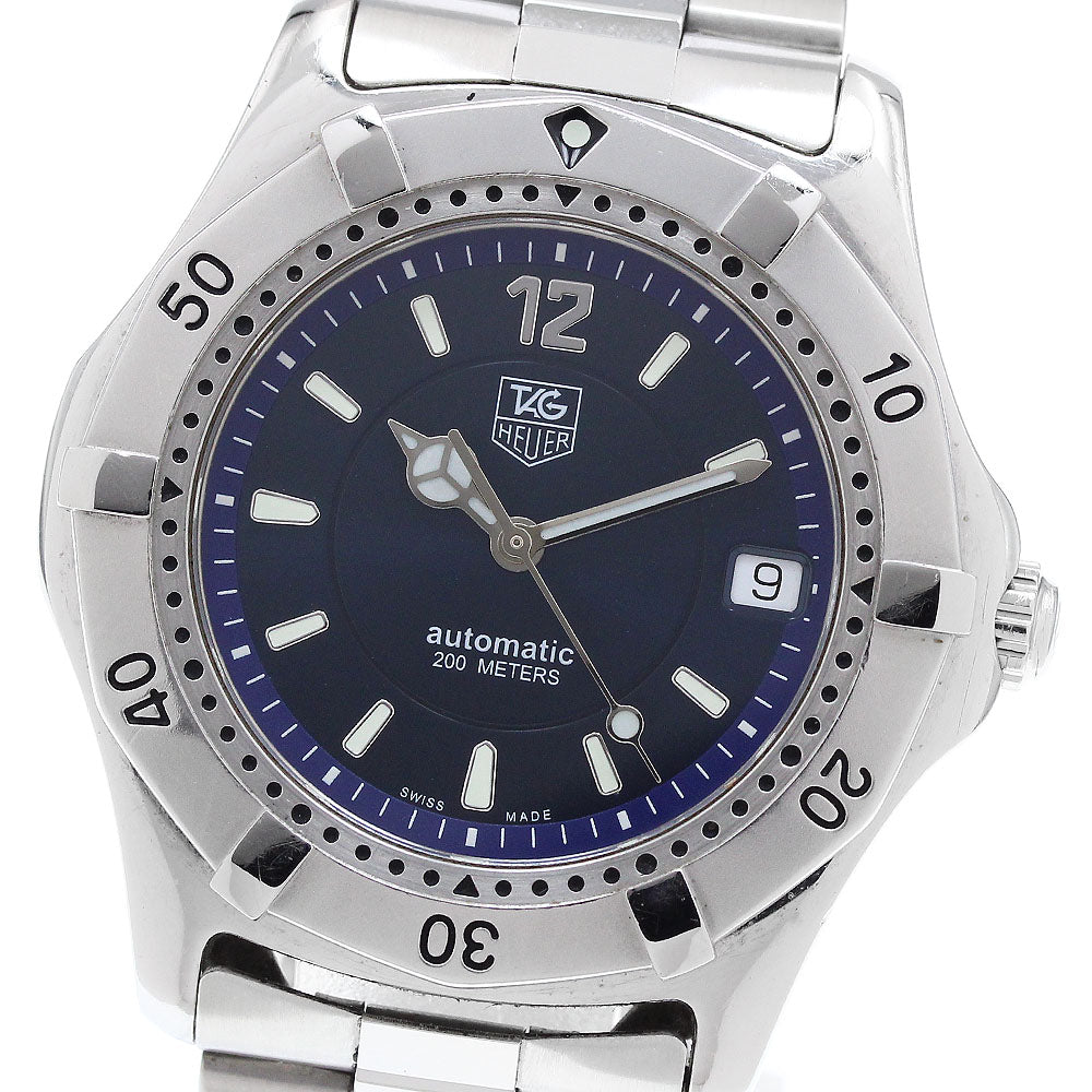 TAG HEUER 2000 series WK2117-1 Date Navy Dial Men's Watch_910230