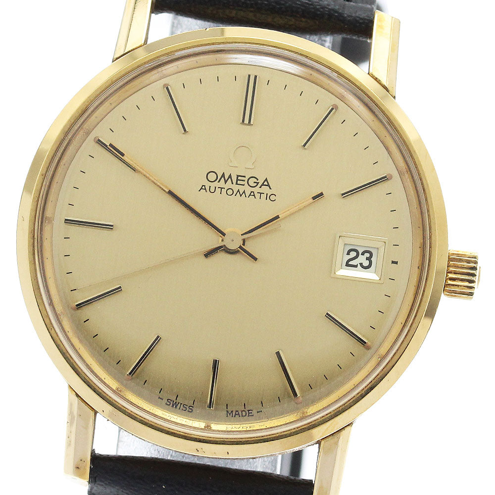 OMEGA 166.0202 Round Date cal.1010 gold Dial Automatic Men's Watch_910239