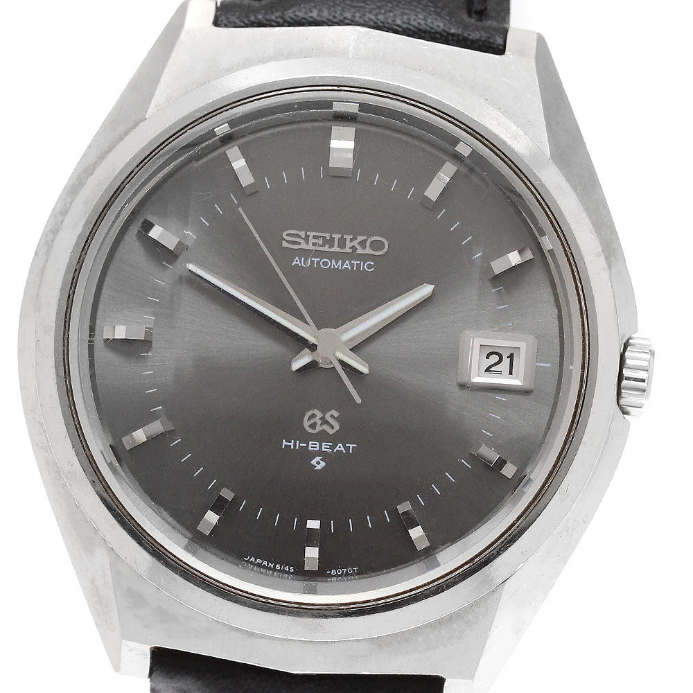 SEIKO Grand Seiko High Beat 6145-8050 Date Automatic Men's Watch_910243
