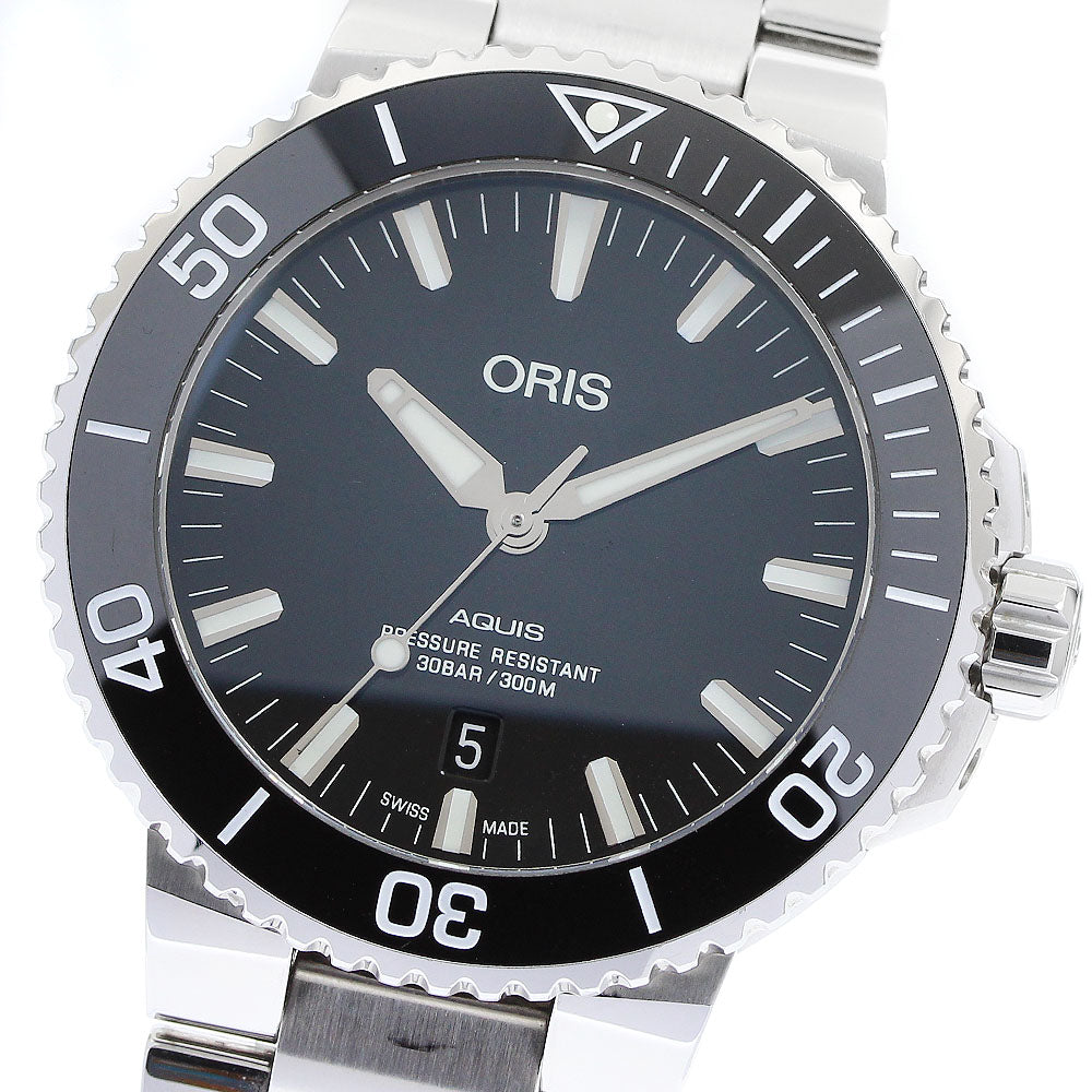 ORIS Aquis 01 733 7730 4134-07 Date black Dial Automatic Men's Watch_910248