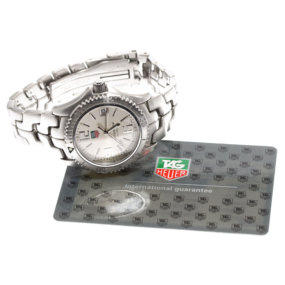 TAG HEUER Link WT1212 Date Silver Dial Quartz Men's Watch_910249
