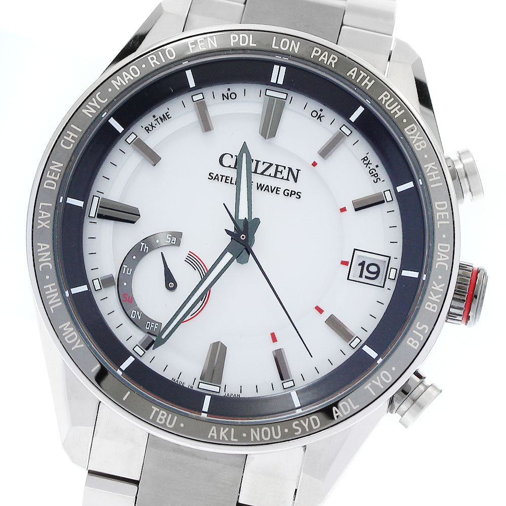 CITIZEN Atessa EcoDrive CC3085-51A/F150-T025811 Solar Powered Radio Men's_910251