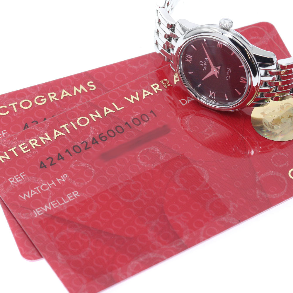OMEGA De Ville Prestige 424.10.24.60.01.001 Quartz Ladies Watch_910253