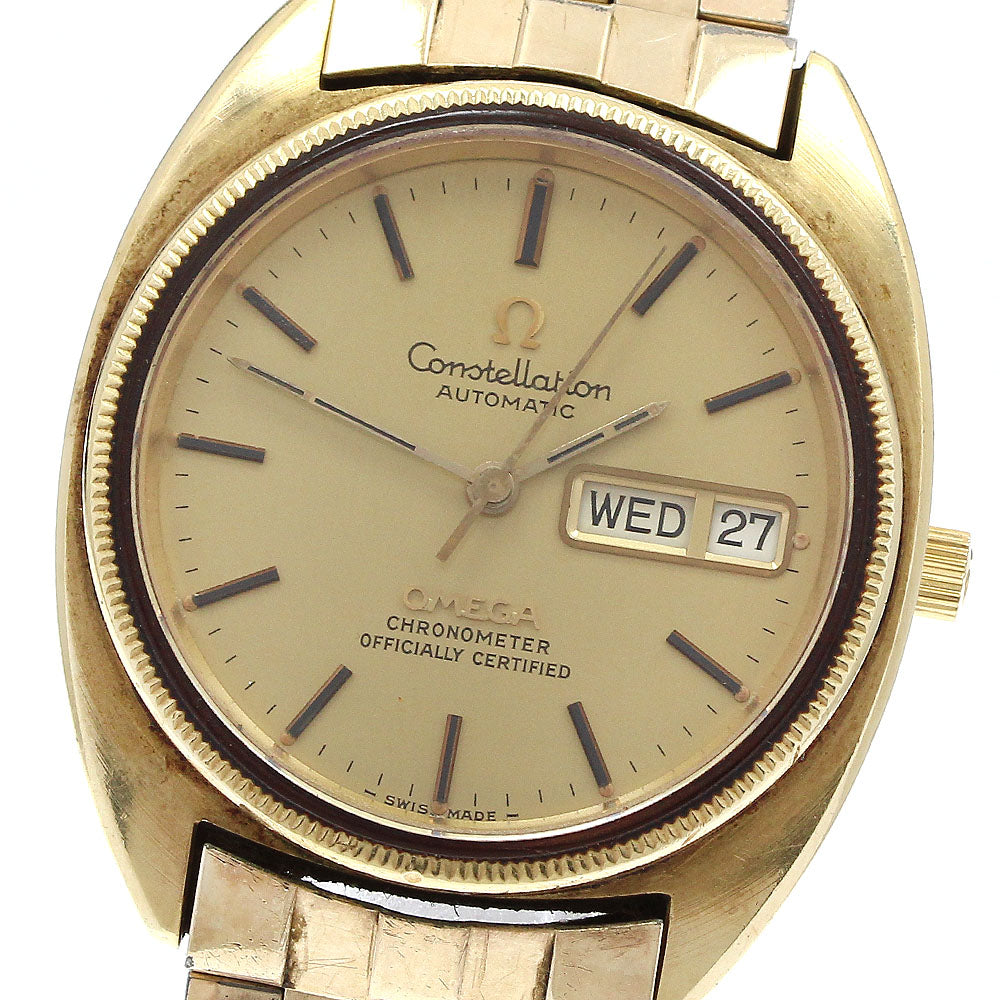 OMEGA Constellation CD168.0057 YG bezel cal.1021 Automatic Men's_910257