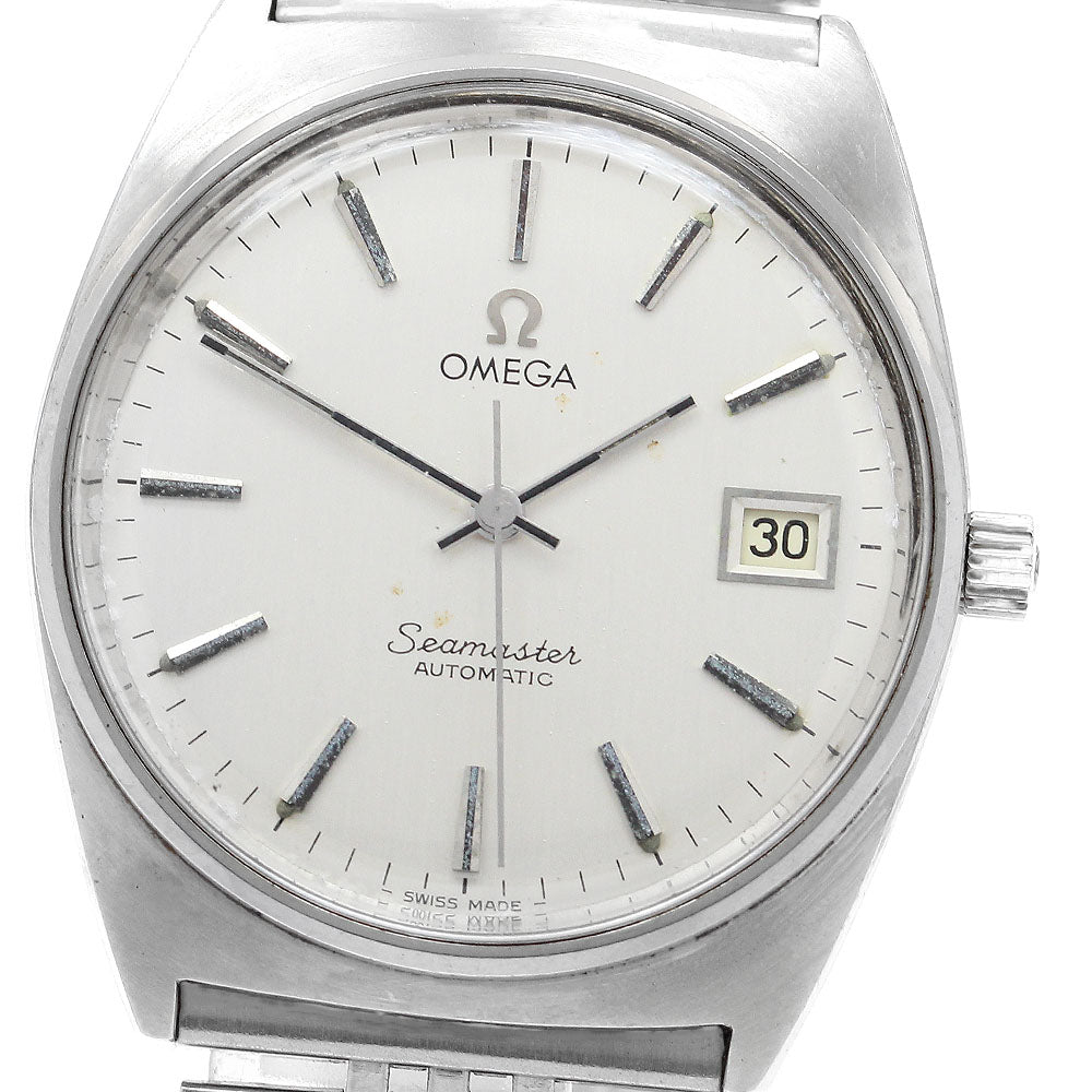 OMEGA Seamaster 166.0204 Date cal.1010 Silver Dial Automatic Men's Watch_910258