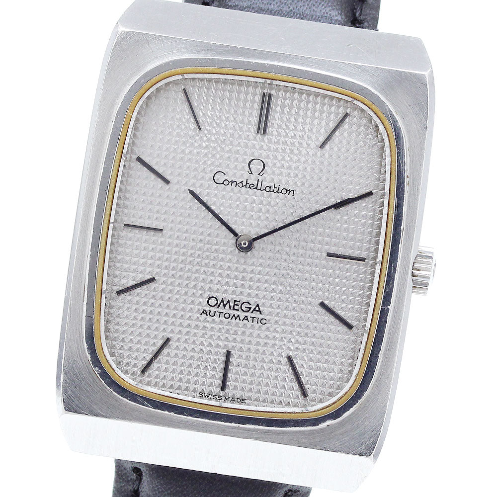 OMEGA Constellation Square Silver Dial Automatic Men's Watch_910264