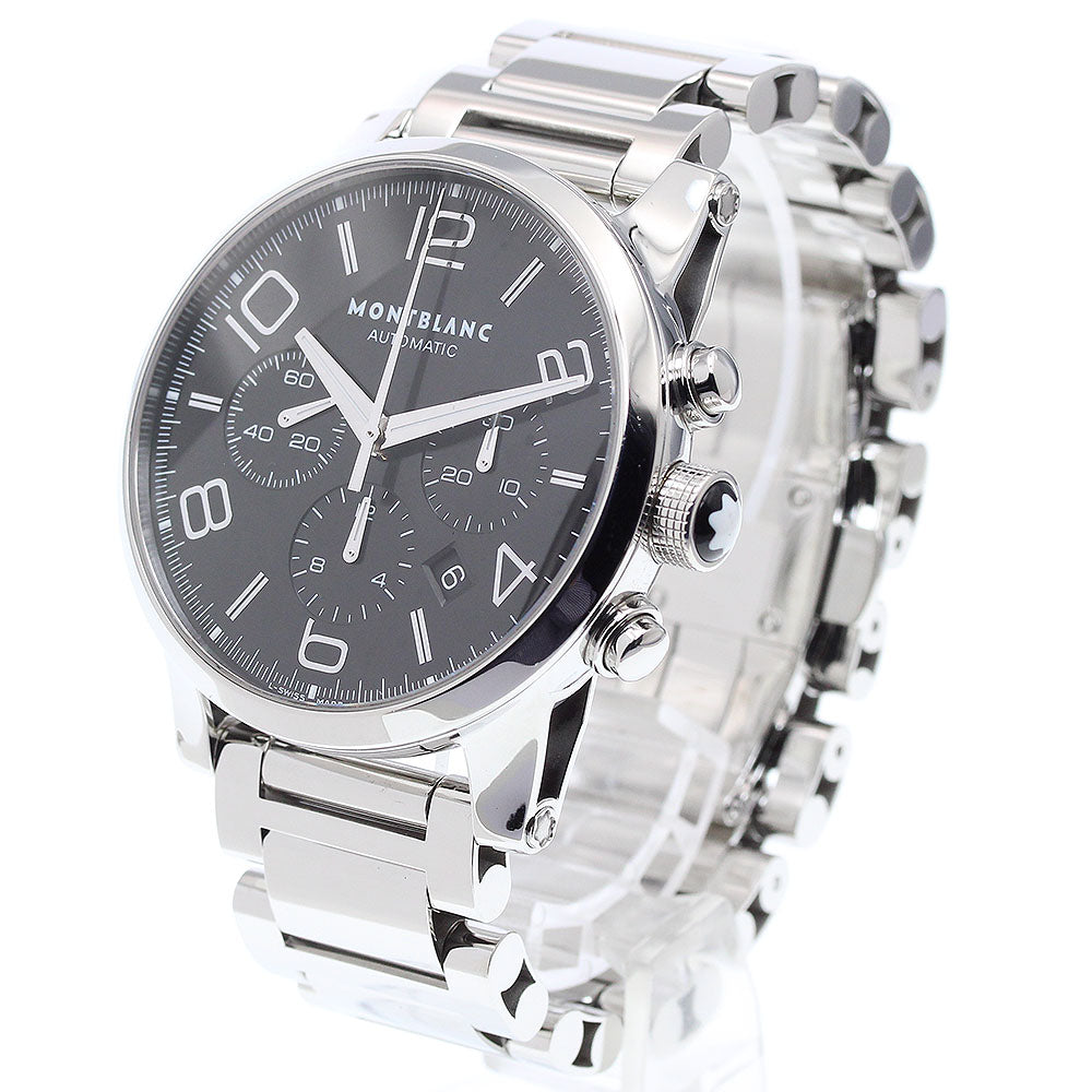 MONTBLANC Time walker 7069 Chronograph Date black Dial Automatic Men's Watch_910271