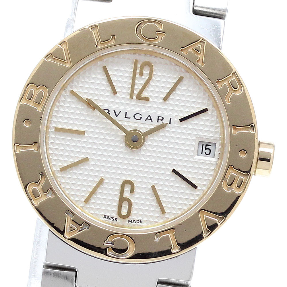 BVLGARI BVLGARIBVLGARI BB23SG Date Silver Dial Quartz Ladies Watch_910272