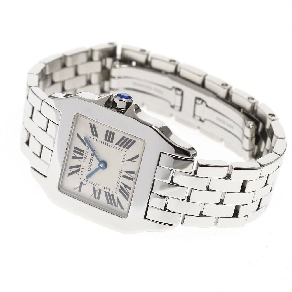 CARTIER Santos de Moiselle LM W25065Z5 beige Dial Quartz Men's Watch_910282