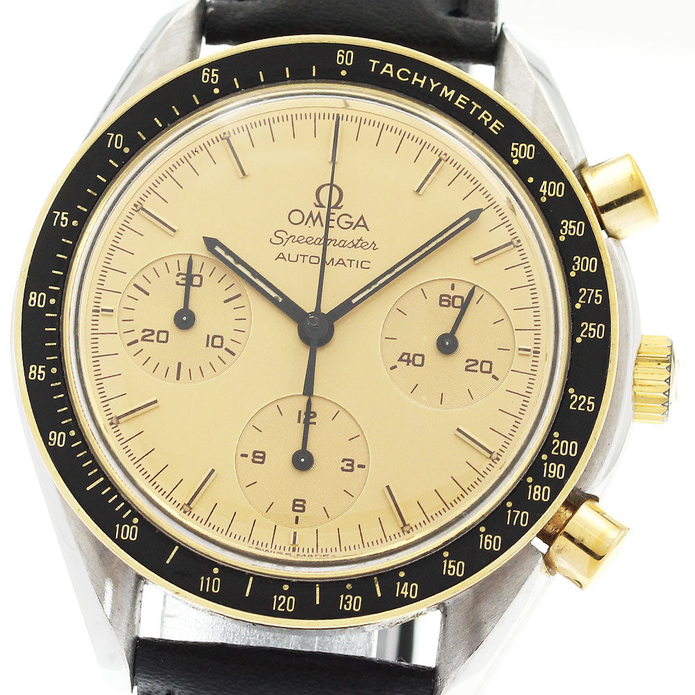 OMEGA Speedmaster 3310.10 Chronograph gold Dial Automatic Men's Watch_910318