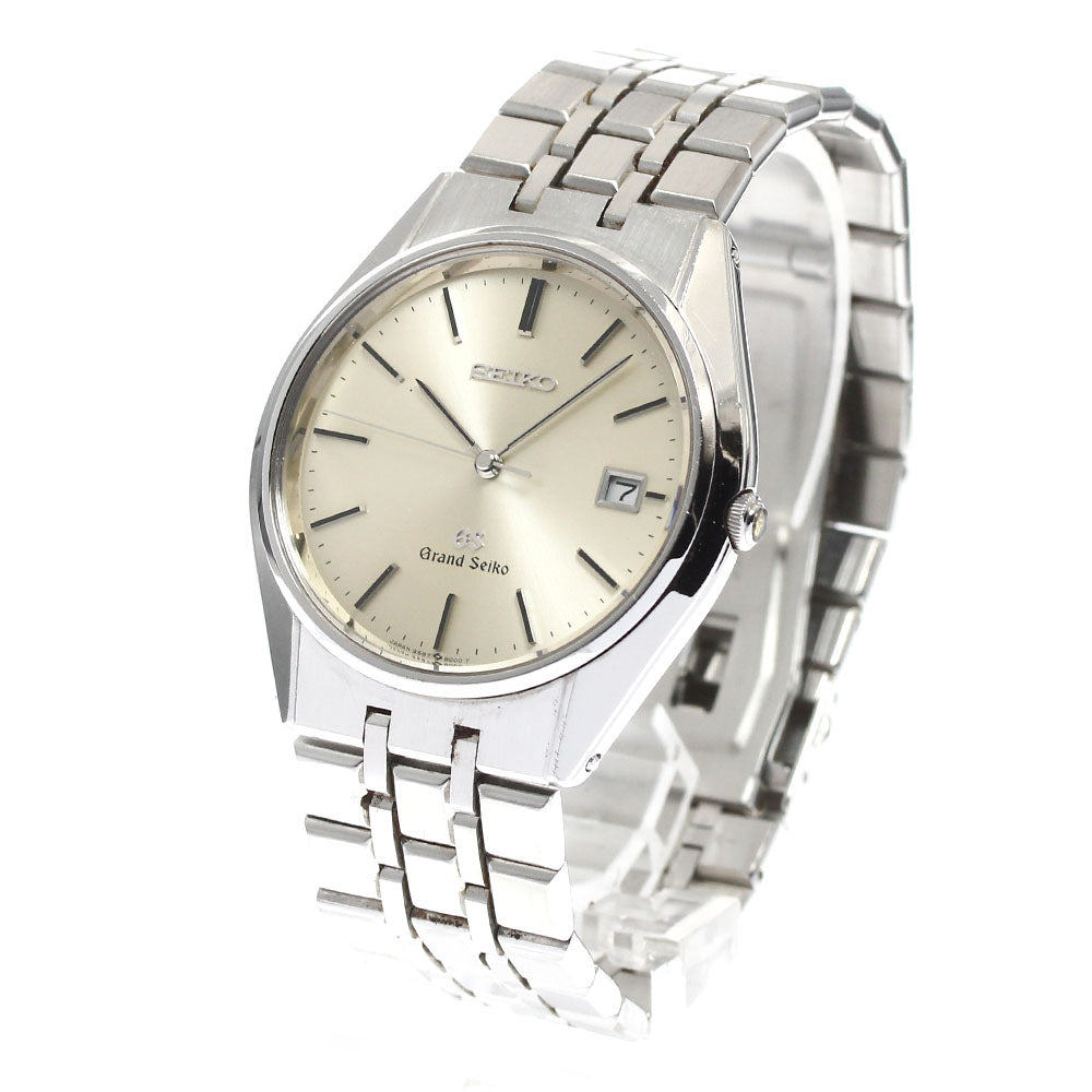 SEIKO Grand Seiko SBGS003/9587-8000 Date Silver Dial Quartz Men's Watch_910334