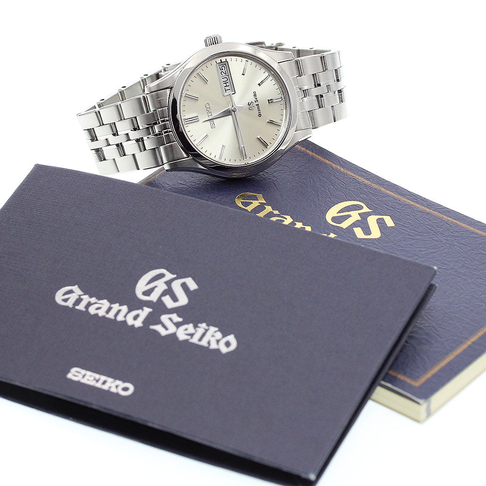 SEIKO Grand Seiko SBGT015/9F83-0AB0 Day date Silver Dial Quartz Men's_910342