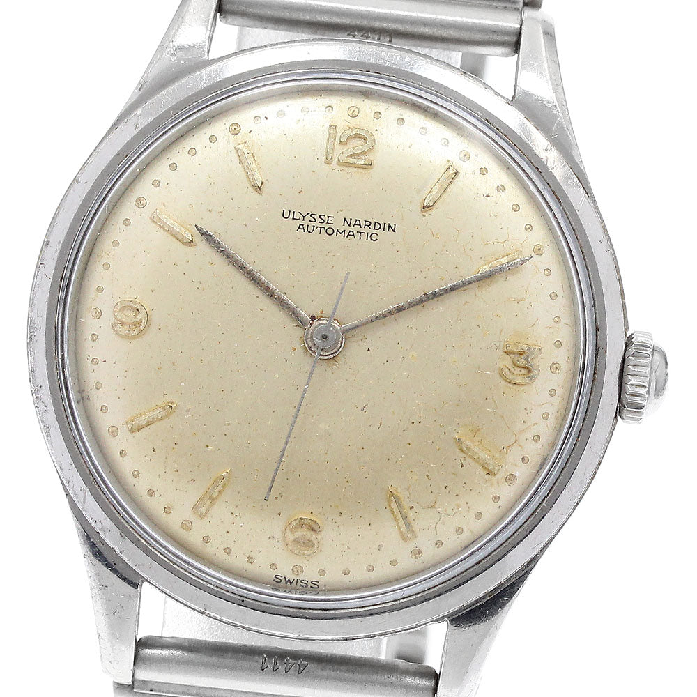 Ulysse Nardin vintage Silver Dial Automatic Men's Watch_910351