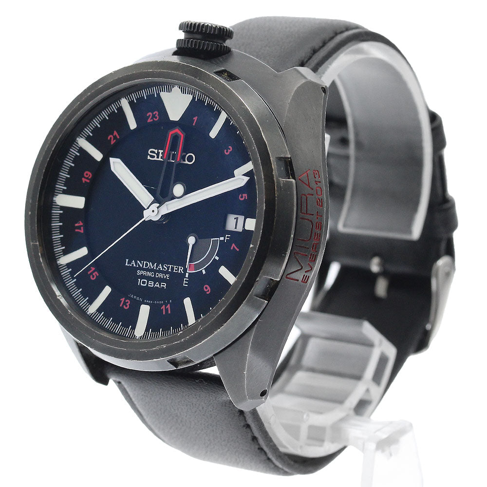 SEIKO Prospex Landmaster MIURA SBDB007/5R66-0AX0 Spring drive Men's Watch_910374