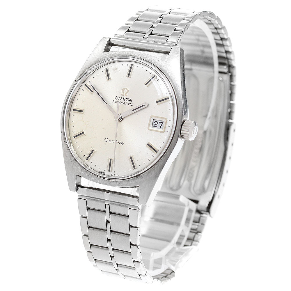 OMEGA Geneve 166.041 Cal.565 Date Silver Dial Automatic Men's Watch_910377