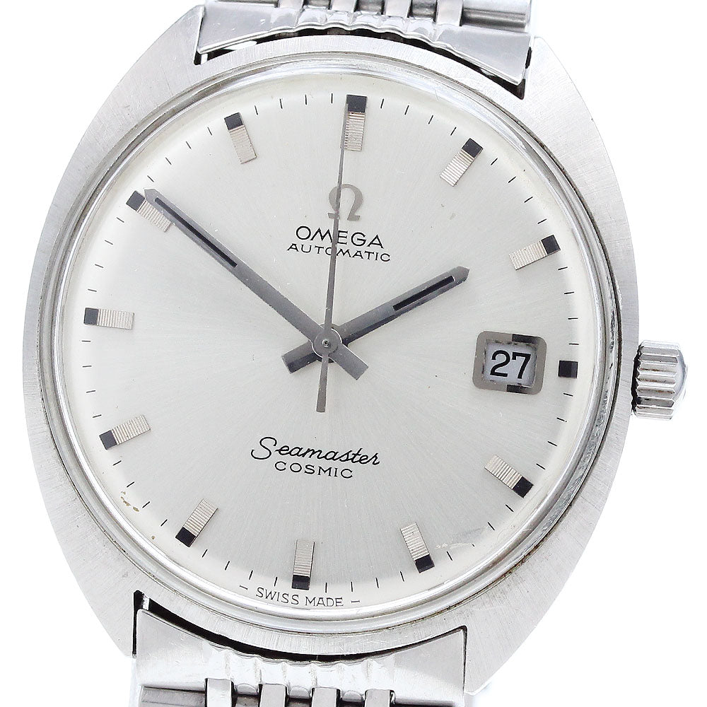 OMEGA Seamaster Cosmic 166.026 Date Silver Dial Automatic Men's Watch_910398