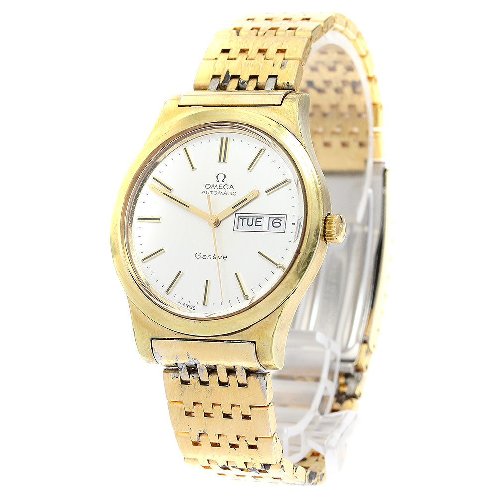 OMEGA Geneve 166.0169 Day-Date Cal.1012 Silver Dial Automatic Men's Watch_910402