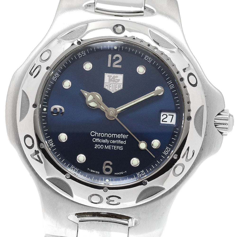 TAG HEUER Kylium WL5113 Date chronometer Navy Dial Automatic Men's Watch_910414