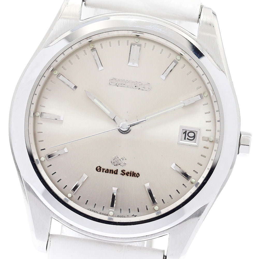 SEIKO Grand Seiko SBGG003/8N65-8000 Date Silver Dial Quartz Men's Watch_910416